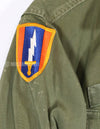 Real 3rd Model Jungle Fatigue Jacket Non Ripstop with MACV Patch  and Direct Embroidery Insignias