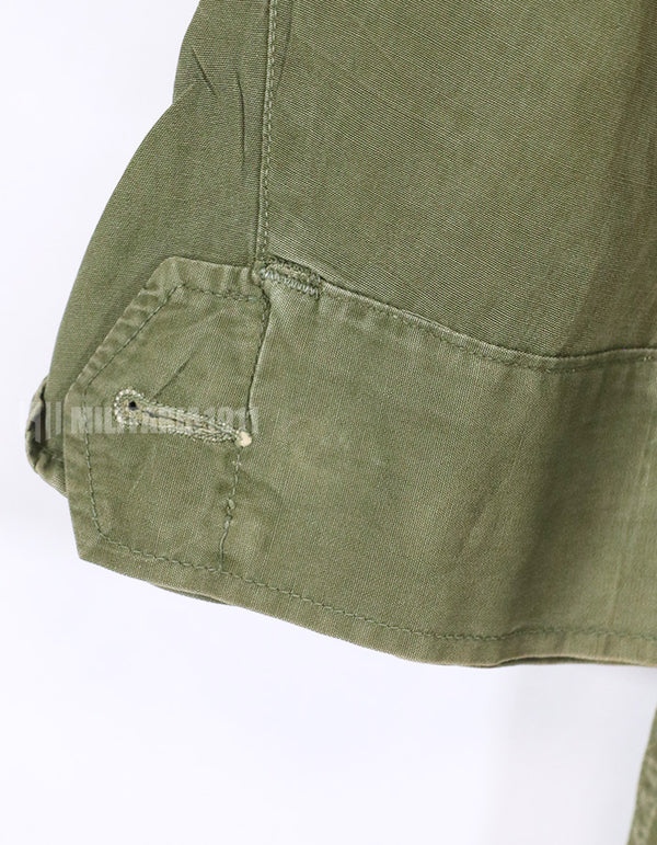 Real 3rd Model Jungle Fatigue Jacket Non Ripstop with MACV Patch  and Direct Embroidery Insignias