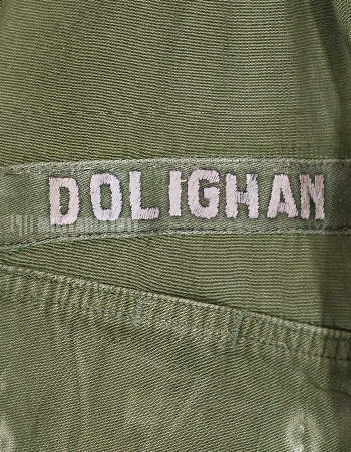 Real 3rd Model Jungle Fatigue Jacket Non Ripstop with MACV Patch  and Direct Embroidery Insignias