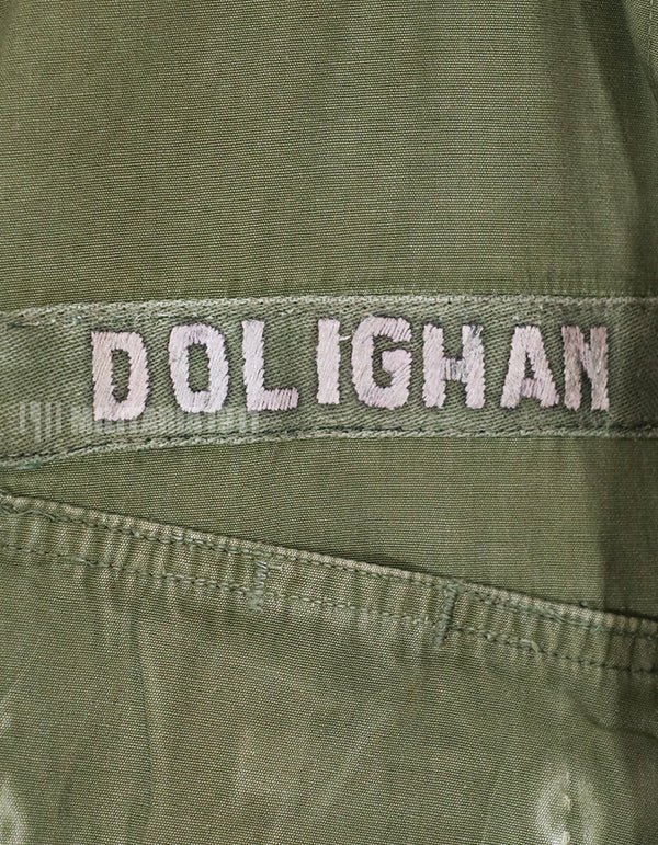 Real 3rd Model Jungle Fatigue Jacket Non Ripstop with MACV Patch  and Direct Embroidery Insignias