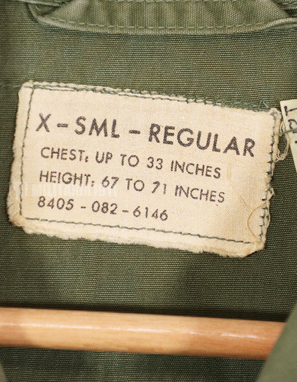 Real 3rd Model Jungle Fatigue Jacket Non Ripstop with MACV Patch  and Direct Embroidery Insignias