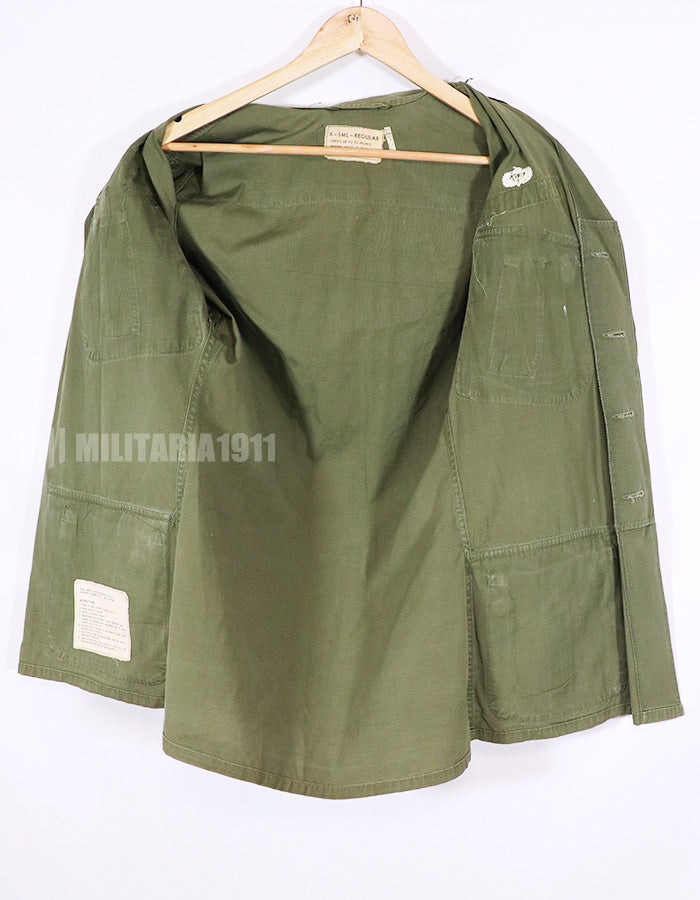 Real 3rd Model Jungle Fatigue Jacket Non Ripstop with MACV Patch  and Direct Embroidery Insignias