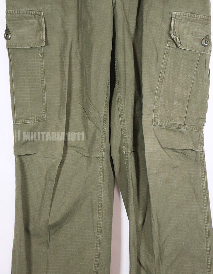 実物　初期型カット改造品　4th Model ジャングルファティーグパンツ　リップストップ生地