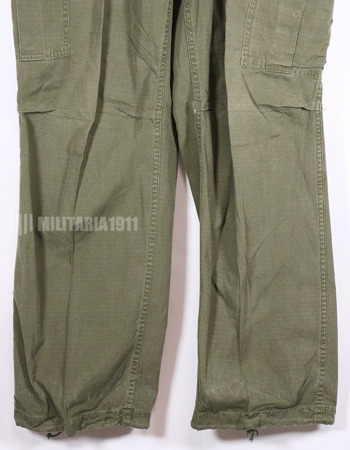 実物　初期型カット改造品　4th Model ジャングルファティーグパンツ　リップストップ生地