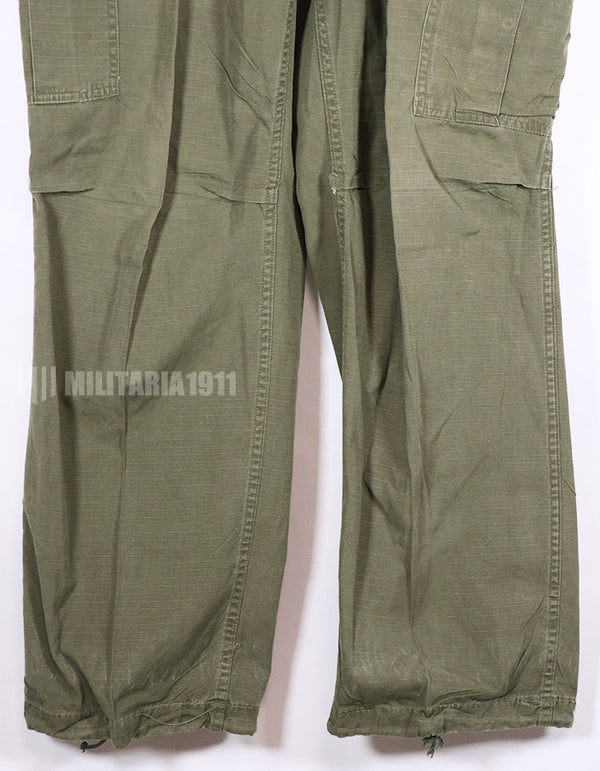 実物　初期型カット改造品　4th Model ジャングルファティーグパンツ　リップストップ生地
