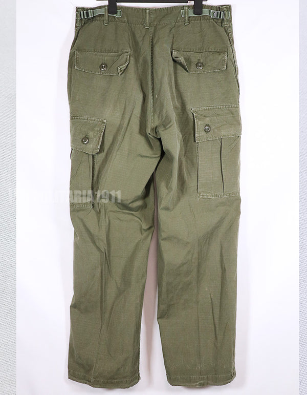 Real Early Cut Modified 4th Model Jungle Fatigue Pants Ripstop Fabric