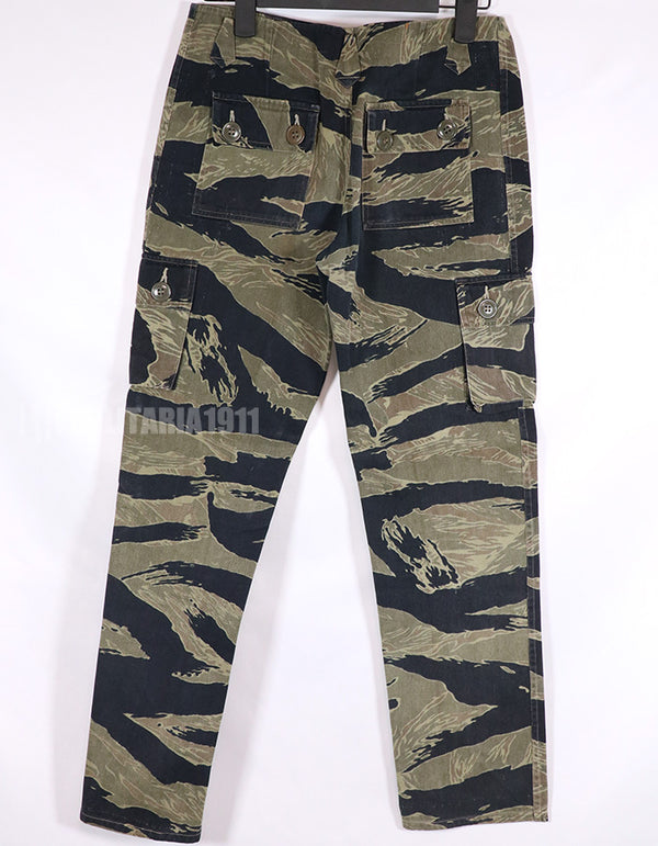 実物　タイガーストライプ　初期パターン　Fat Tiger JWS　パンツ　テイラード　中古品