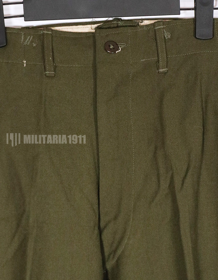 Real U.S. Army M1951 Wool Field Pants S-R Deadstock