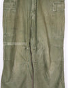 実物　アメリカ軍　M51 コットンフィールドパンツ　中古品 Regular- Small