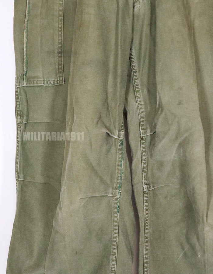 実物　アメリカ軍　M51 コットンフィールドパンツ　中古品 Regular- Small