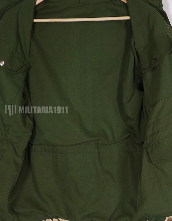 Civilian Vintage Mitchell camouflage M65 field jacket, used.