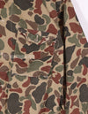 Civilian Beogum Camouflage Local Made Duck Hunter Shirt Vintage Shirt B