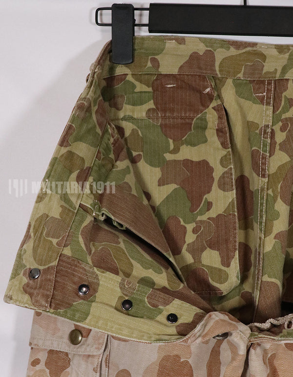 Civilian Clothing Frogskin shorts, duck hunter camo, faded, good condition.