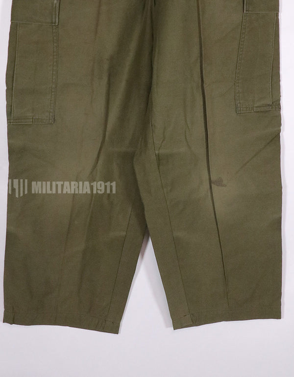 実物　1973年製 M65 コットンフィールドパンツ　中古品　退色あり