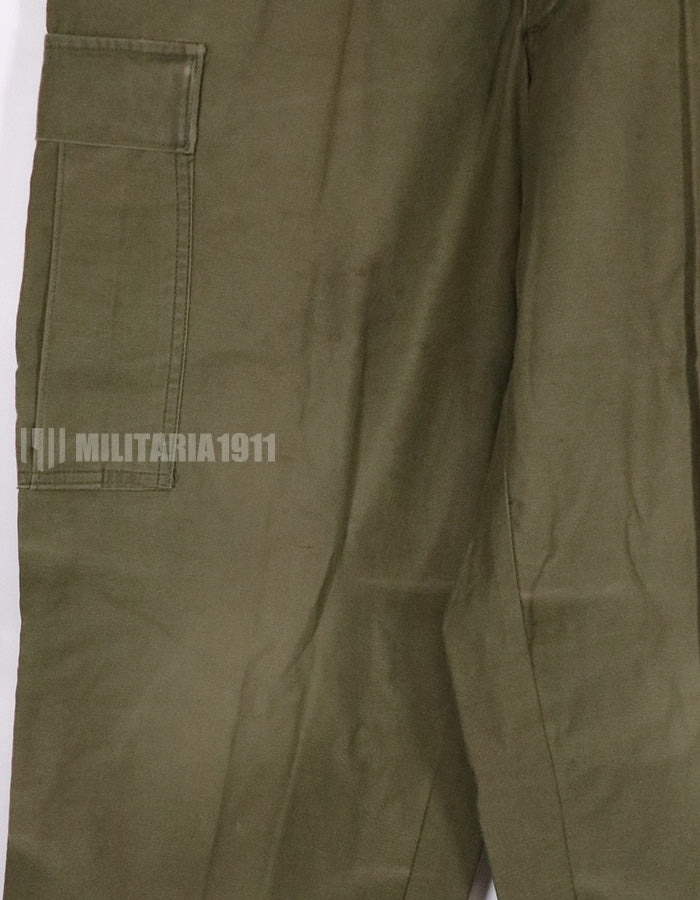 実物　1973年製 M65 コットンフィールドパンツ　中古品　退色あり