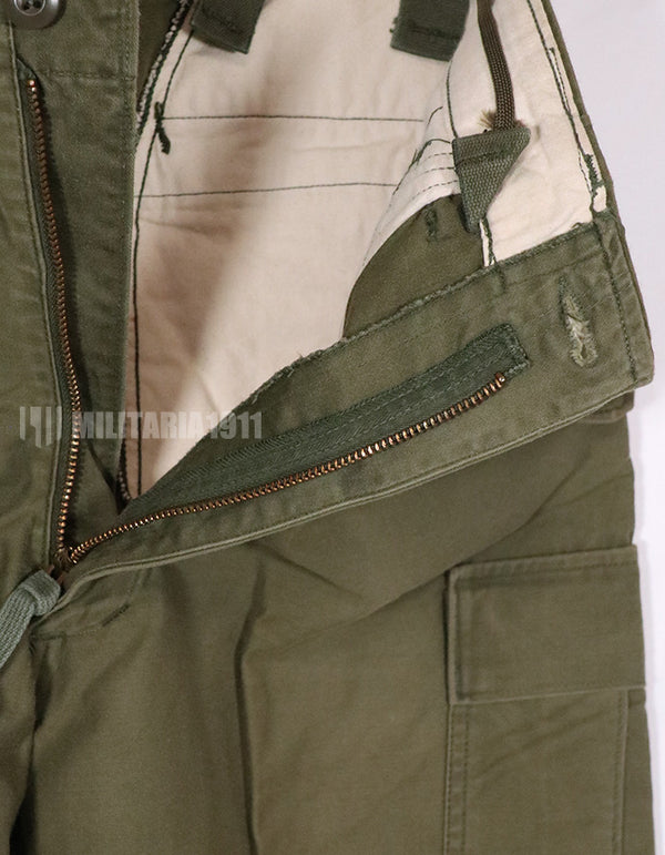 実物　1973年製 M65 コットンフィールドパンツ　中古品　退色あり