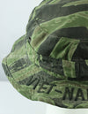 Original silver tiger stripe boonie hat, embroidered, good condition, large size.