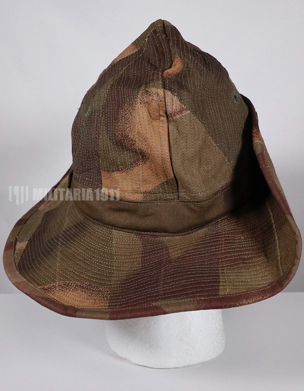 Real Fabric Replica French Army South Vietnam Army Windproof Camouflage Bush Hat Used