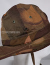 Real Fabric Replica French Army South Vietnam Army Windproof Camouflage Bush Hat Used