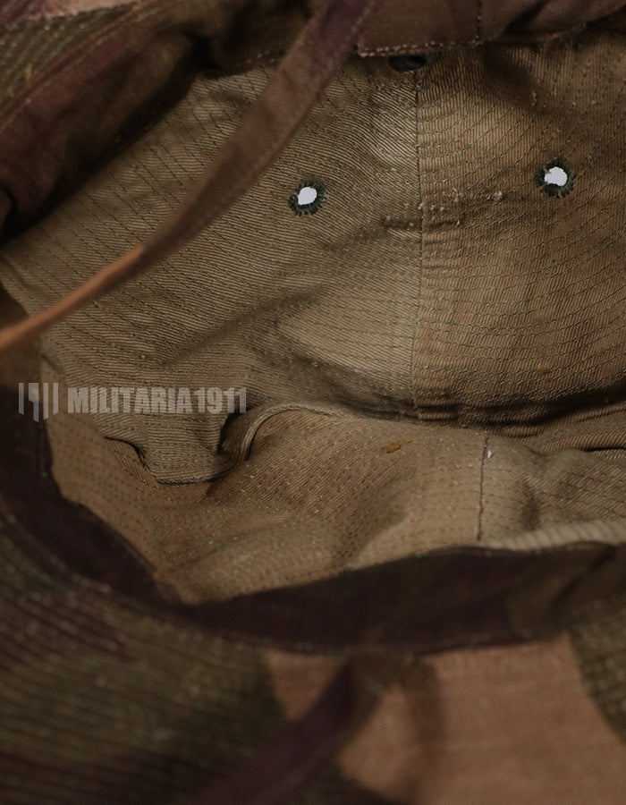 Real Fabric Replica French Army South Vietnam Army Windproof Camouflage Bush Hat Used